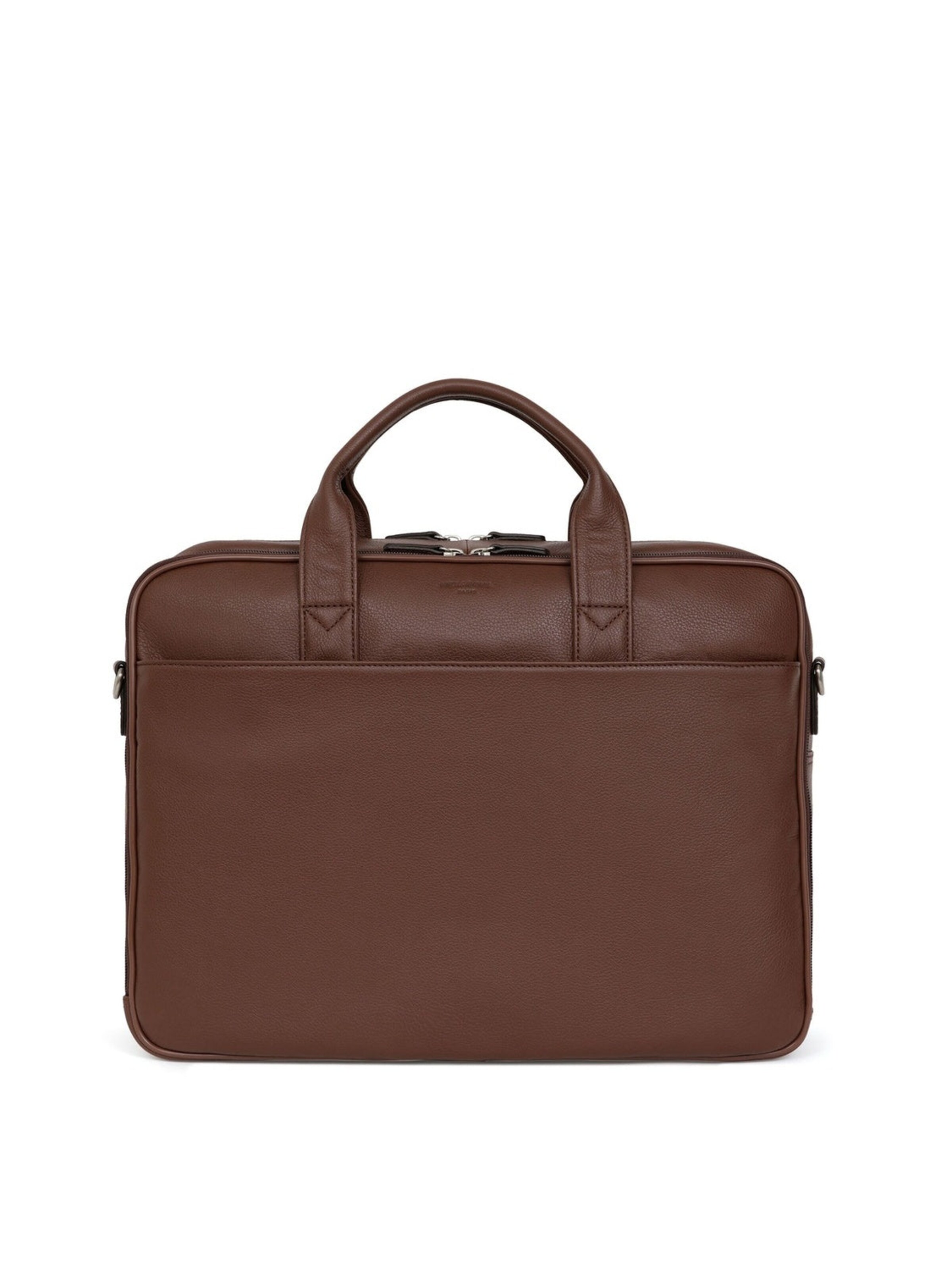 Hexagona Handbag 'Confort Business' in Brown: front