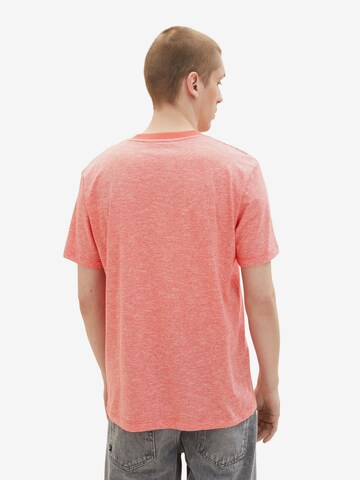 T-Shirt TOM TAILOR DENIM en rouge