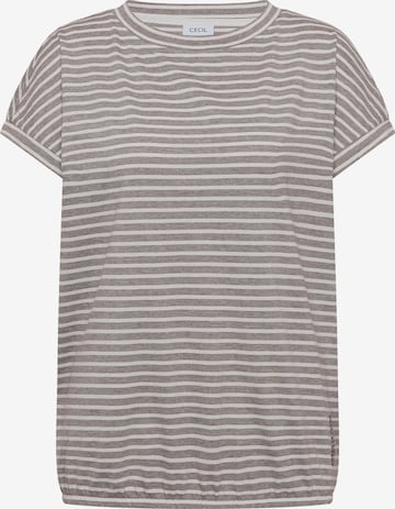 CECIL T-Shirt in Braun: Vorderseite