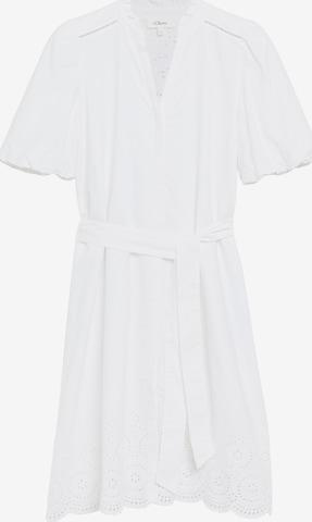 Robe s.Oliver en blanc : devant