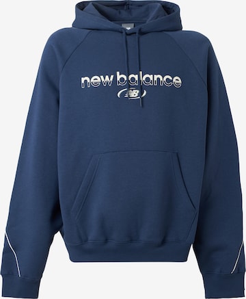 new balance Sweatshirt i blå: framsida