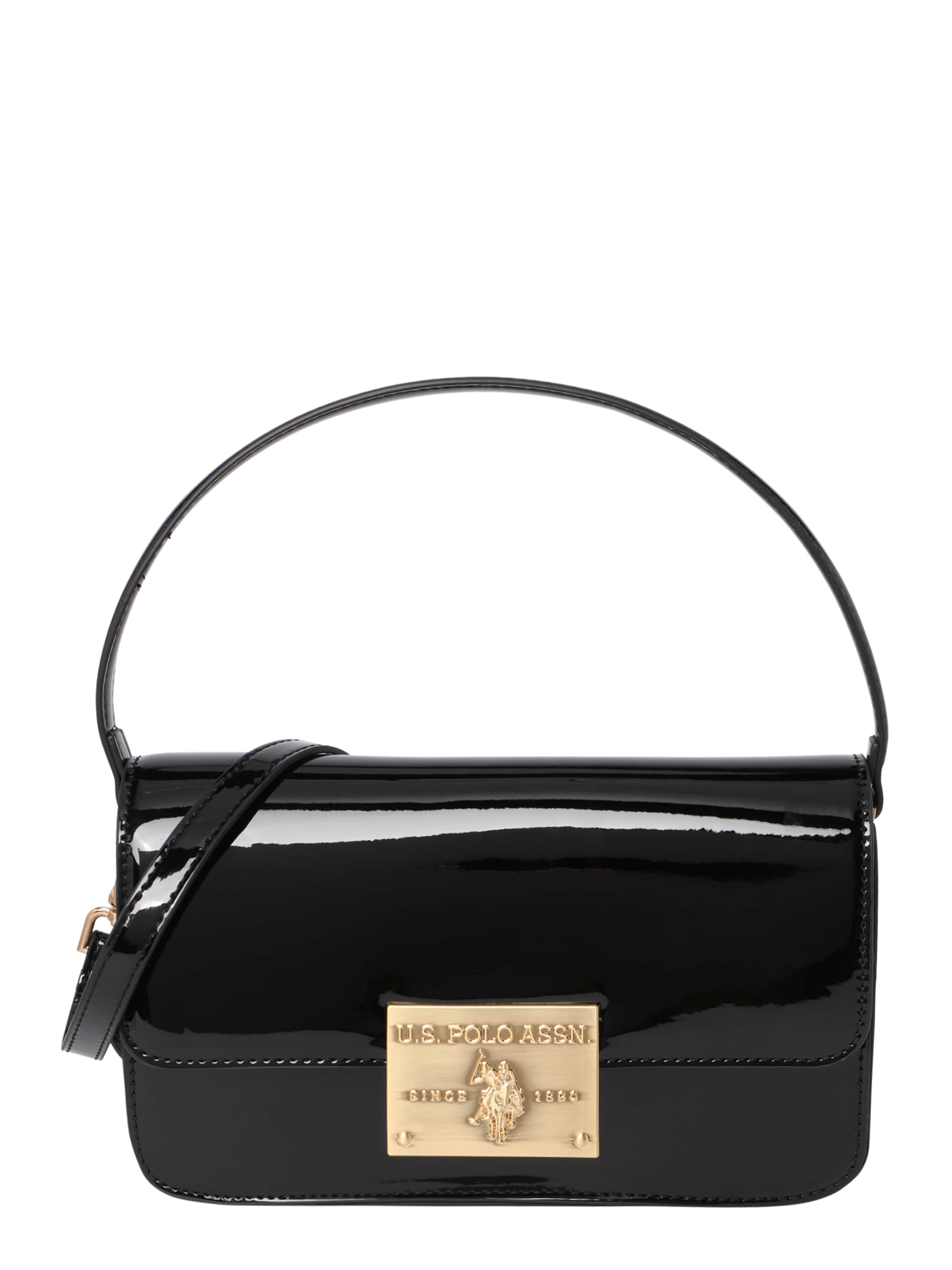 U.S. POLO ASSN. Kabelka 'Winton' – černá: přední strana