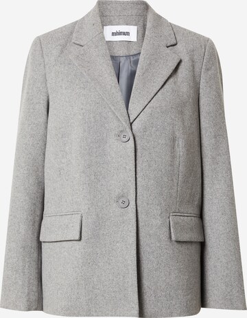 Blazer 'BRIKKA' di minimum in grigio: frontale