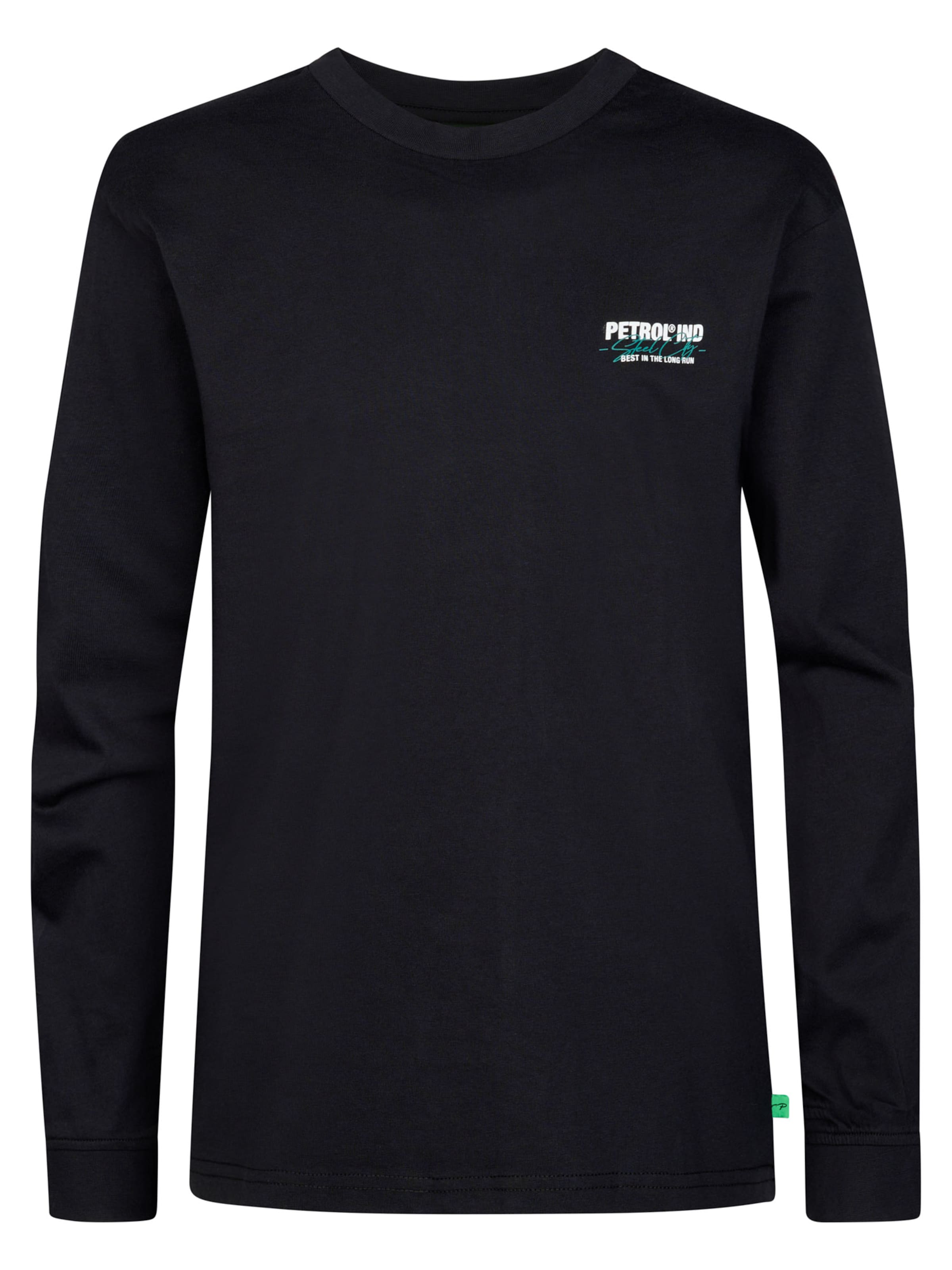 Petrol Industries Shirt in Schwarz: Vorderseite