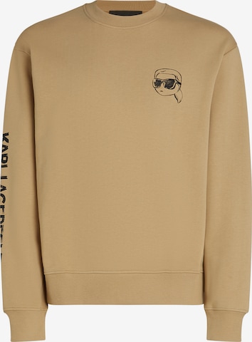 Karl Lagerfeld Свитшот в Бежевый: спереди