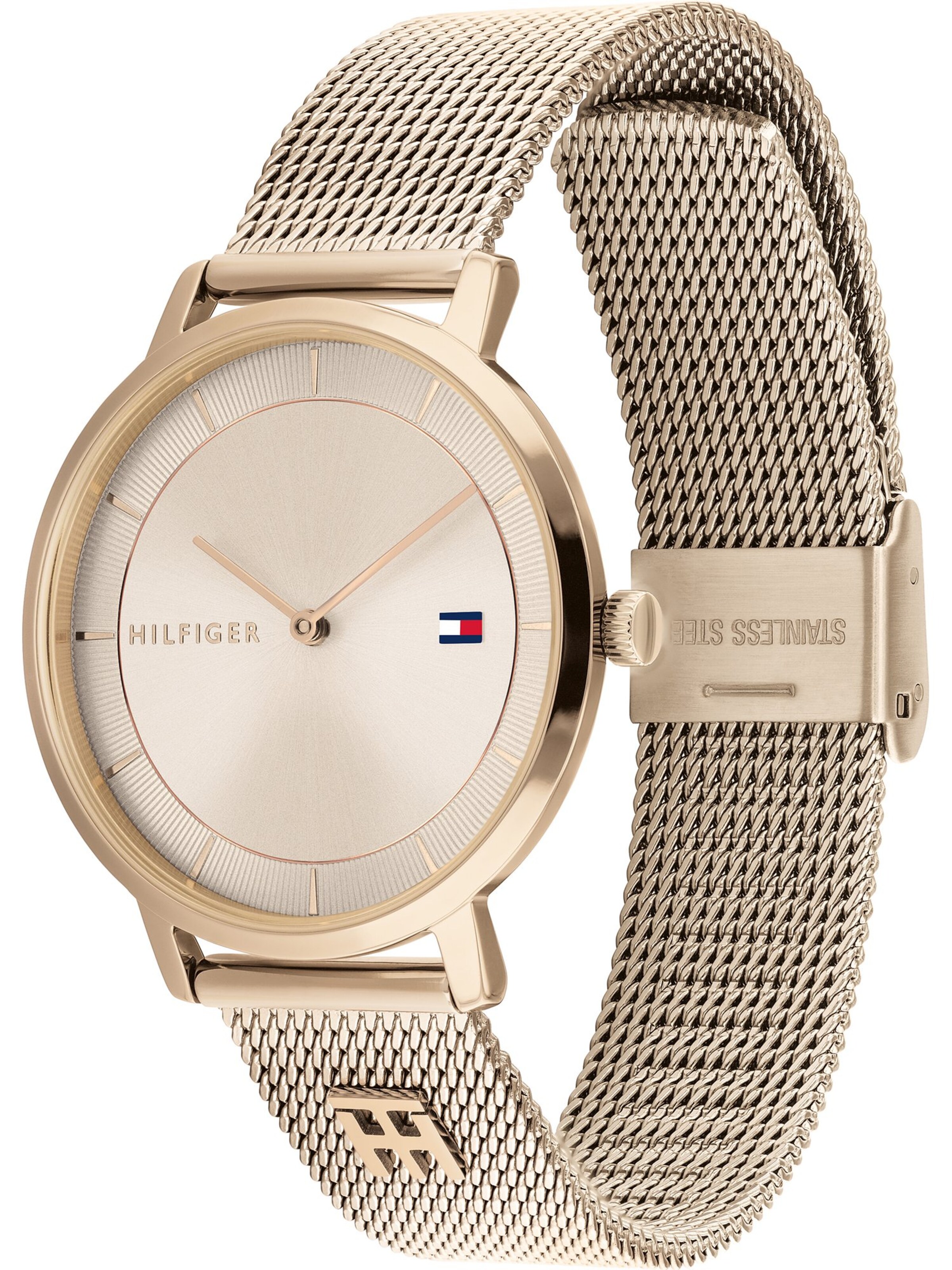 TOMMY HILFIGER Analogna ura 'Dressed Up, 1782287' | zlata barva