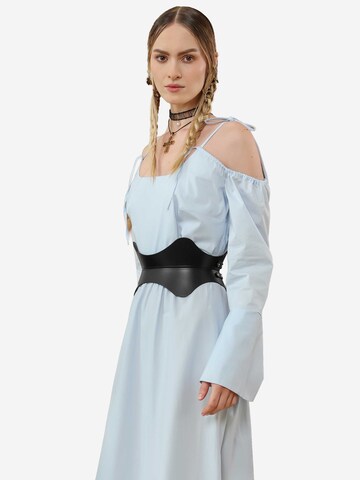 Haute Cuir Belt 'Vale Hourglass Corset Belt' in Black