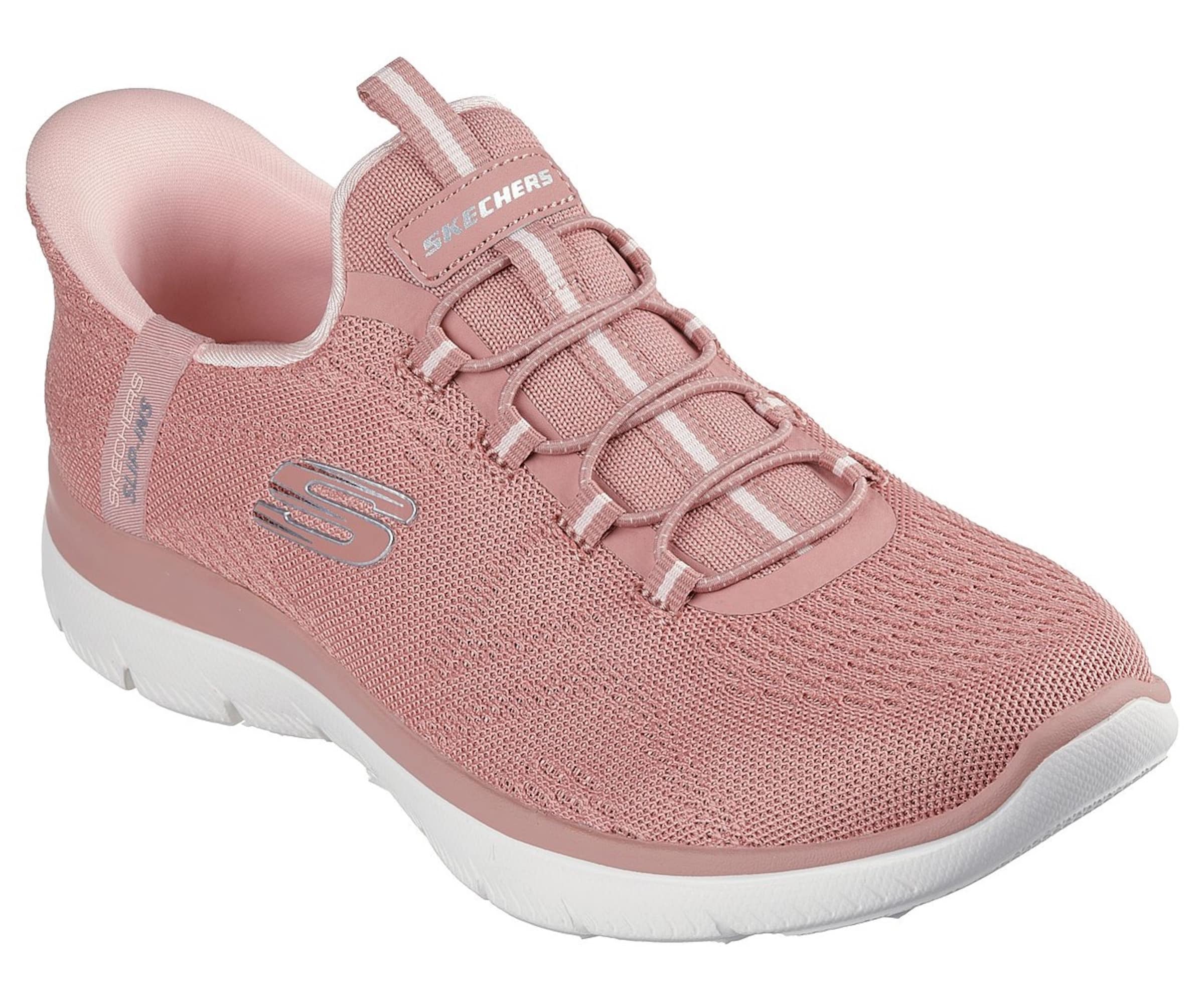 Scarpa slip-on di SKECHERS in rosa