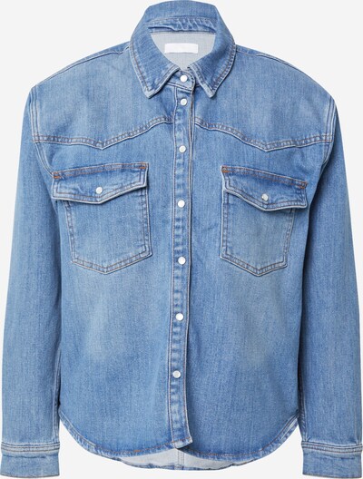 2NDDAY Bluse 'Samantha' in blue denim, Produktansicht