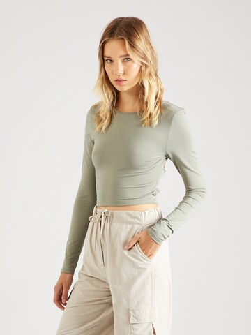 ABOUT YOU Shirt 'Cassidy' in Groen: voorkant