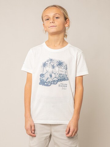 T-Shirt 'LAMBRATE' Deeluxe en blanc : devant