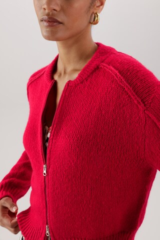 Aniston SELECTED Strickjacke in Rot