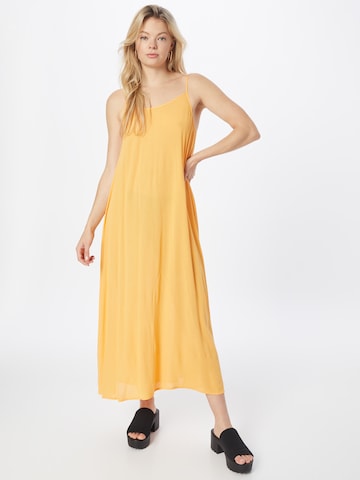 ABOUT YOU Summer Dress 'Caro' in Yellow: front