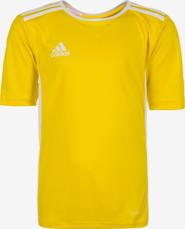 ADIDAS SPORTSWEAR Performance Shirt 'Entrada 18' in Yellow: front