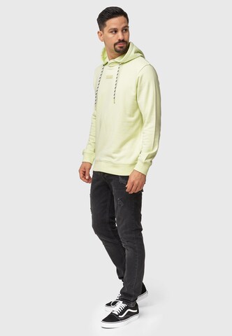 INDICODE JEANS - Sudadera 'Bentley' en amarillo