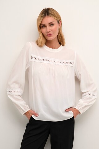 Kaffe Blouse 'Freya ' in Wit: voorkant