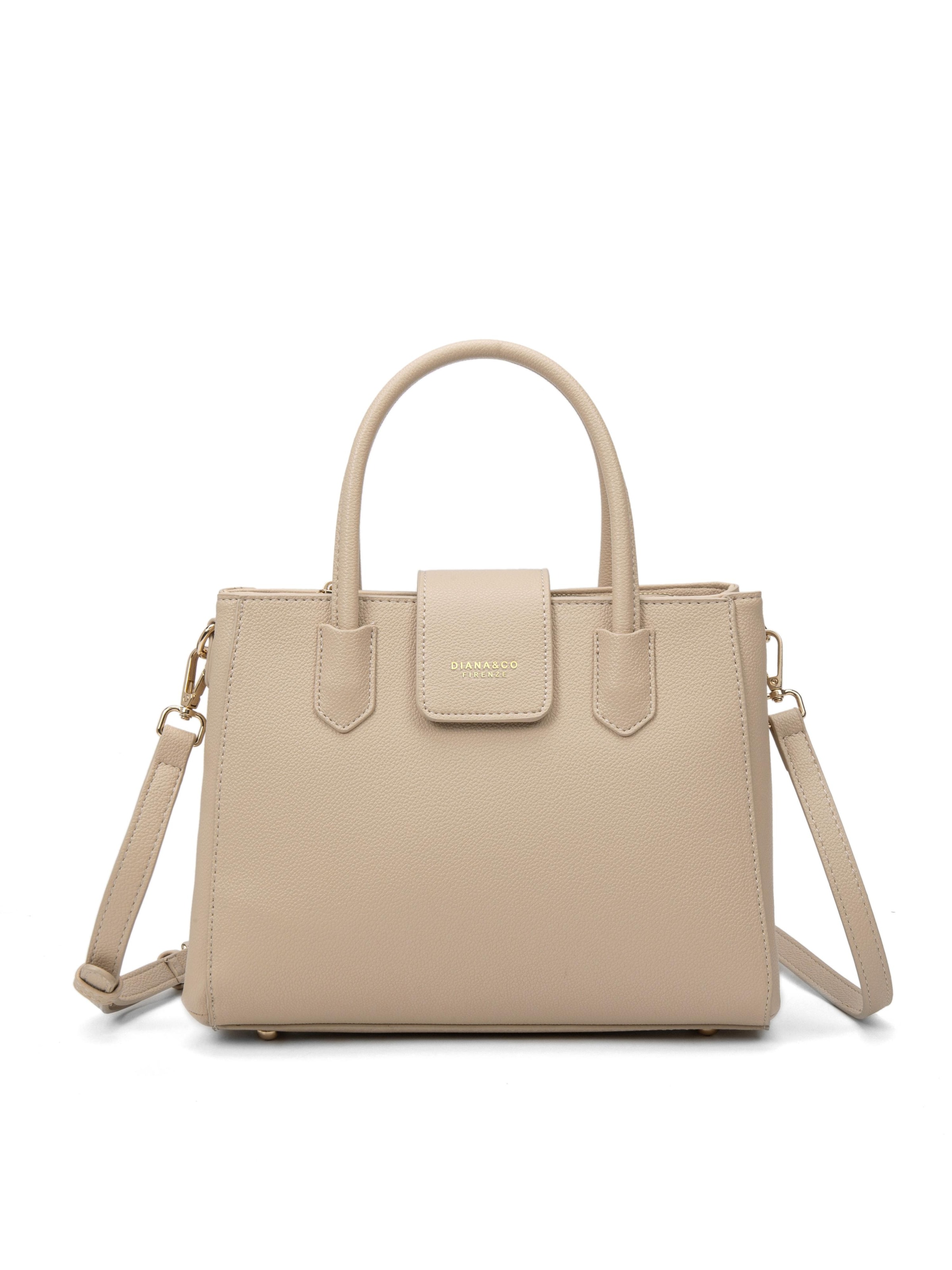 Borsa a mano di Diana&Co. in marrone: frontale