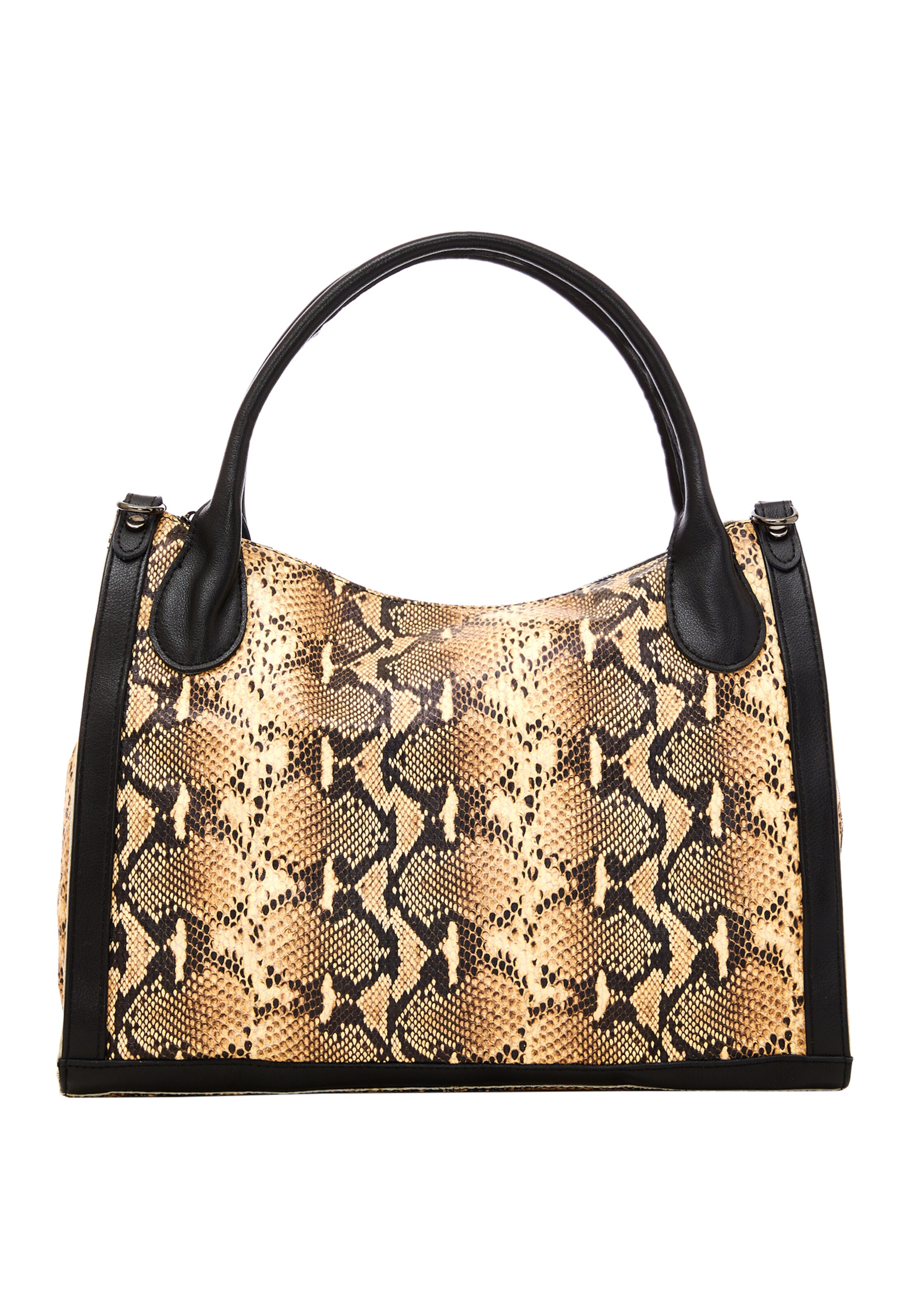 NAEMI Shopper in Brown: front