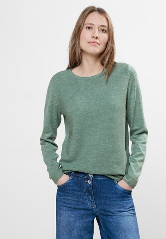 CECIL Sweater in Green: front