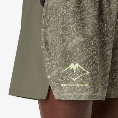 ASICS Workout Pants in Khaki / Apple / Black / White, Item view