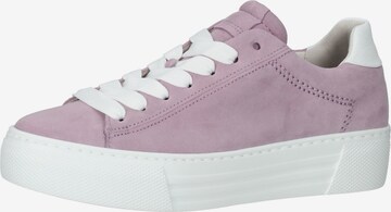 GABOR Sneakers laag in Roze: voorkant