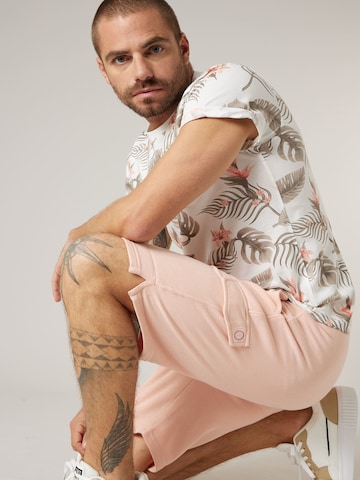 Loosefit Pantalon Deeluxe en orange : devant