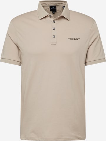 ARMANI EXCHANGE Koszulka w kolorze beżowy: przód