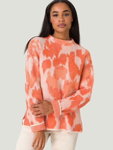 Pull-over zero en orange : devant