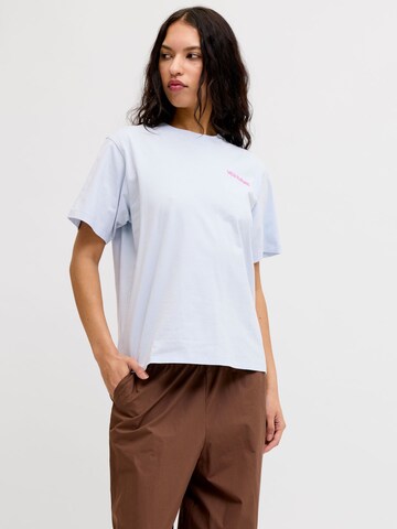 JJXX - Camiseta 'JXBlomma' en azul: frente