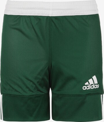 ADIDAS SPORTSWEAR Workout Pants '3G Speed' in Green: front