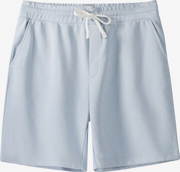 Bershka Shorts in Blau: predná strana