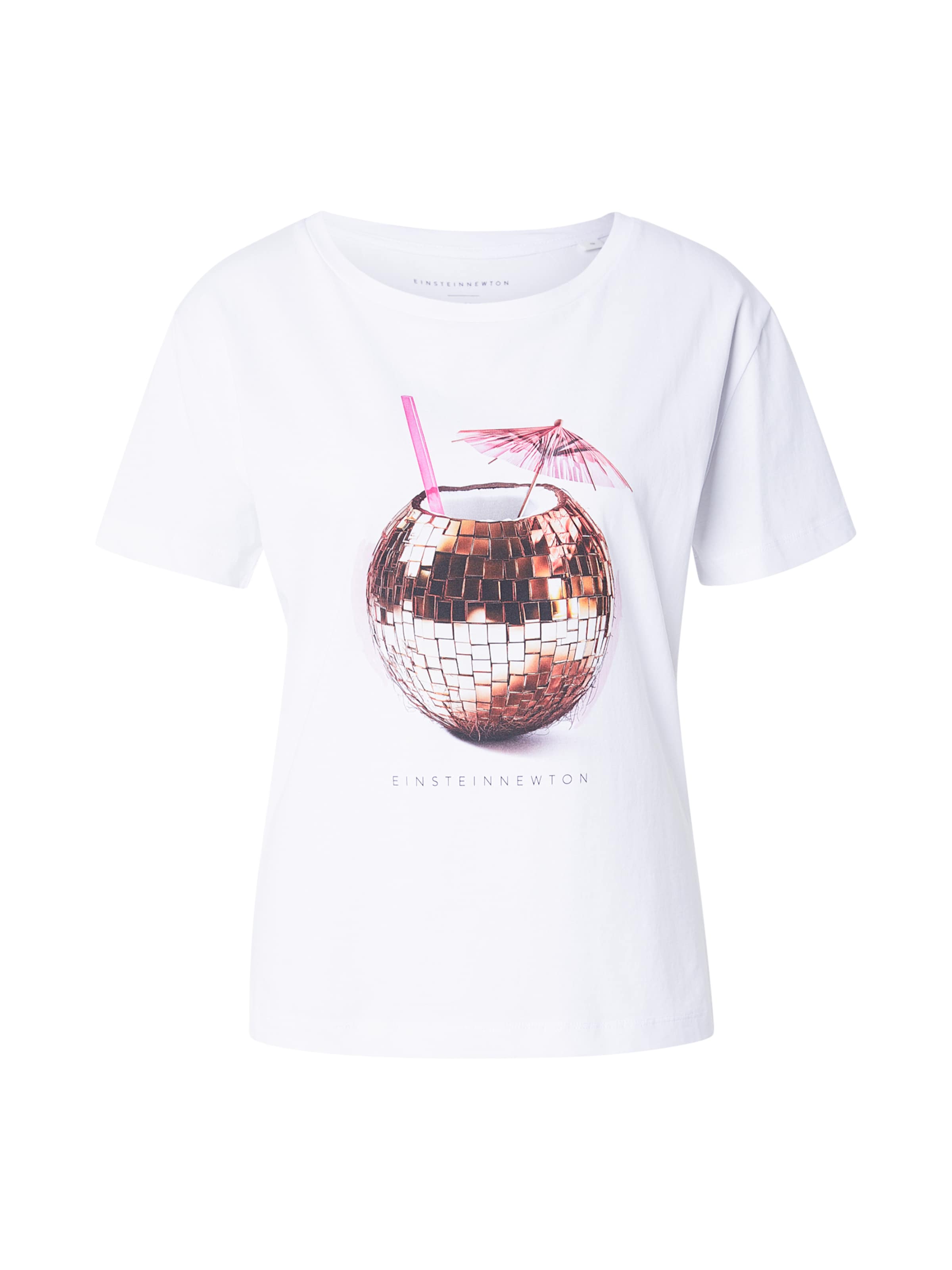 T-shirt EINSTEIN & NEWTON en blanc : devant