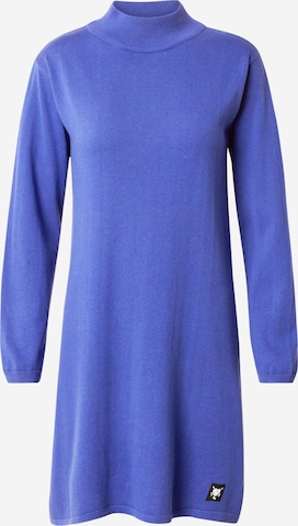 Abito in maglia di Blutsgeschwister in blu: frontale