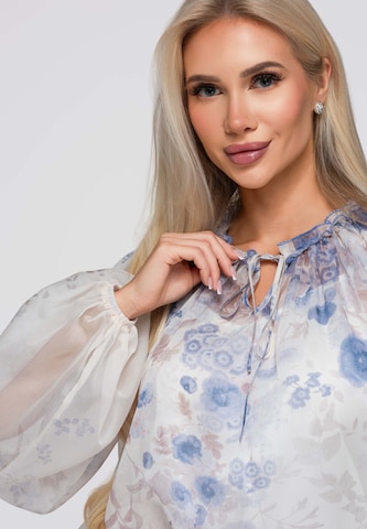 Ombre Blouse ' OW-SH-E0063' in Blauw