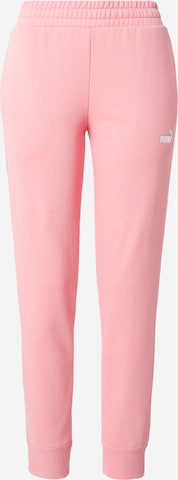 PUMA Slimfit Housut 'ESS No. 1' värissä vaaleanpunainen: etupuoli