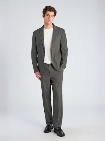 Lindbergh Regular fit Business-colbert in Grijs