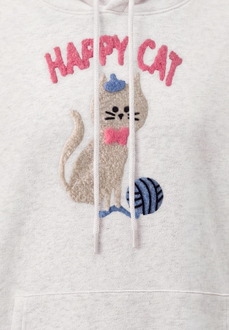 Sweat-shirt MYMO en blanc