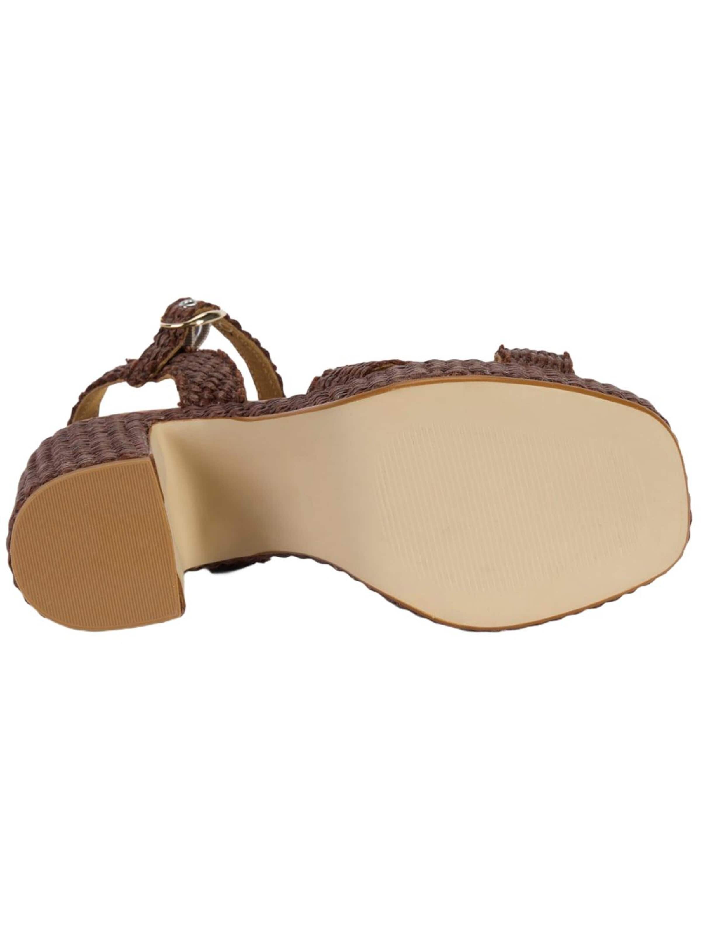 Desa Sandale 'Plateau-Sandalen'‌‌‌ in Braun