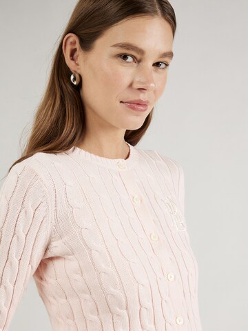 Lauren Ralph Lauren Knit cardigan in Pink