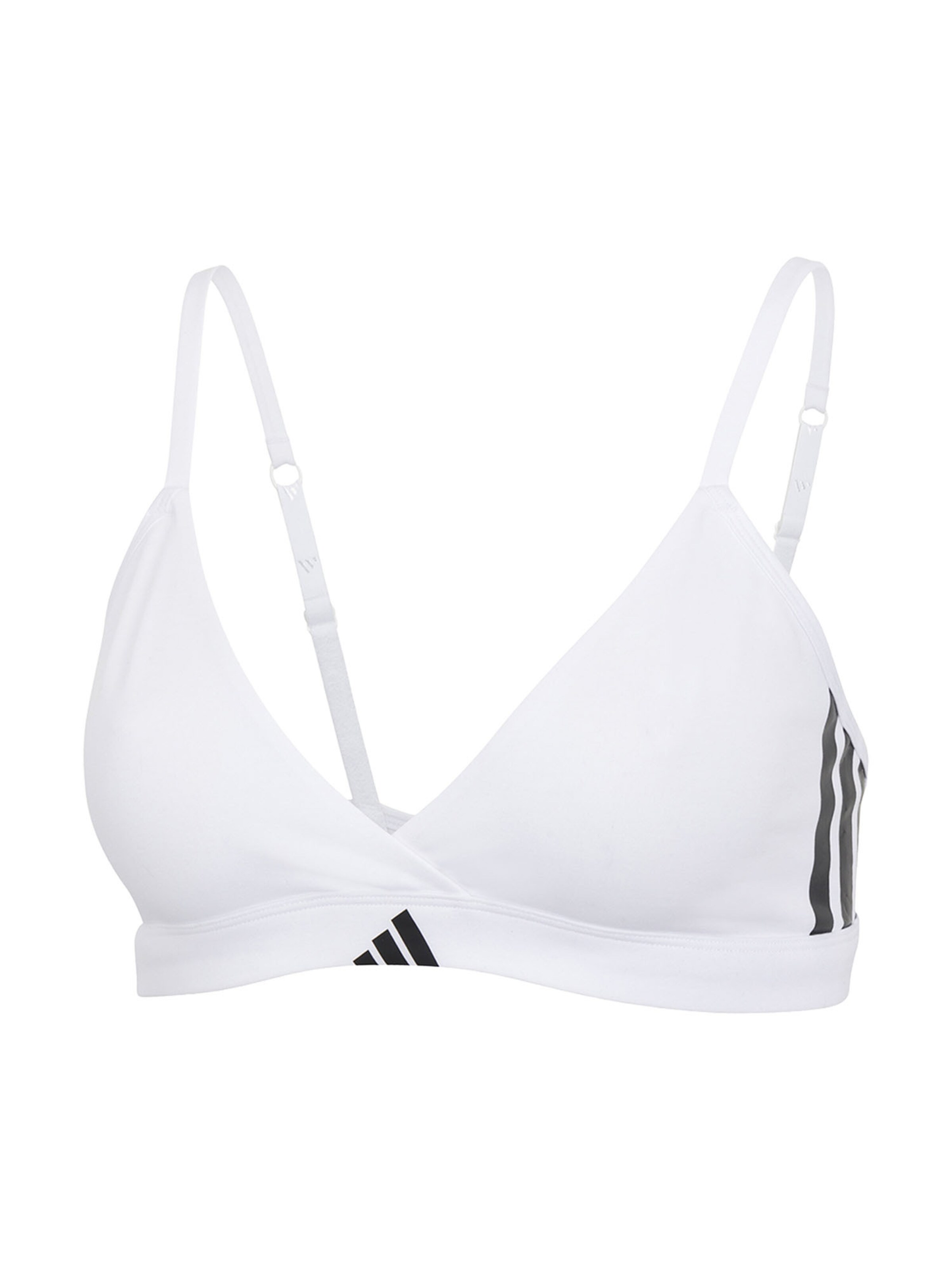 ADIDAS SPORTSWEAR Triangel Triangel-BH ' Sport Active Essentials ' in Weiß: Vorderseite