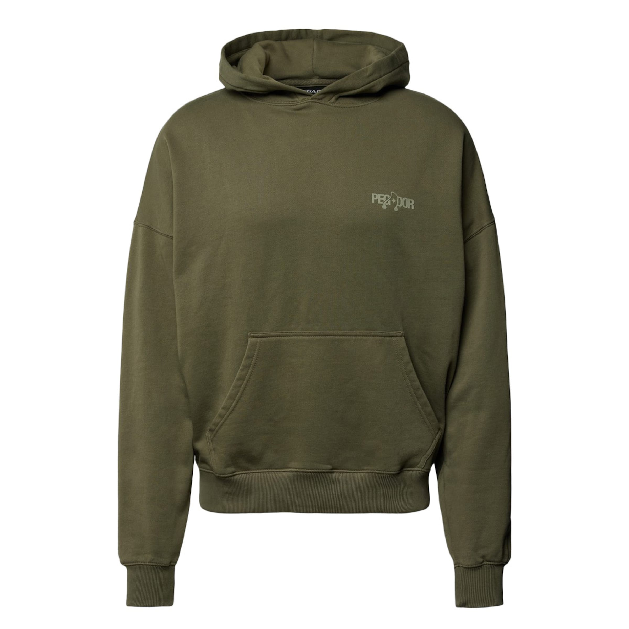 Pegador Sweatshirt 'Miner' in Green: front