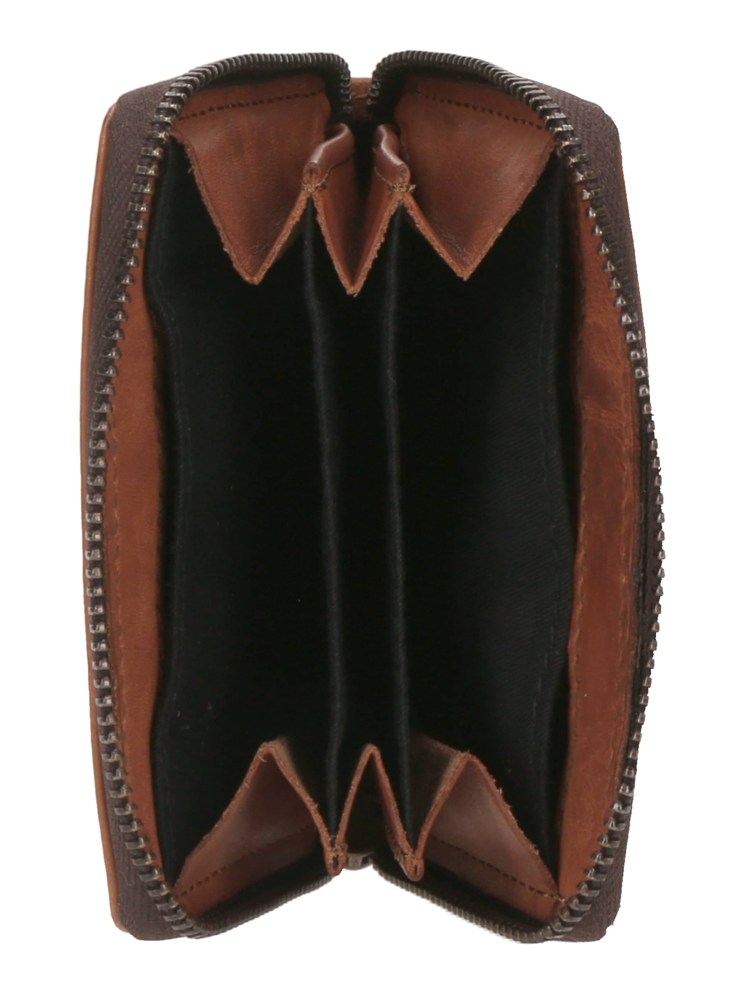 Harbour 2nd - Carteiras 'Cadis-2' em castanho