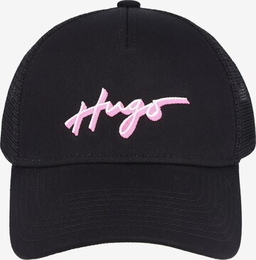 Cappello da baseball di HUGO in nero: frontale