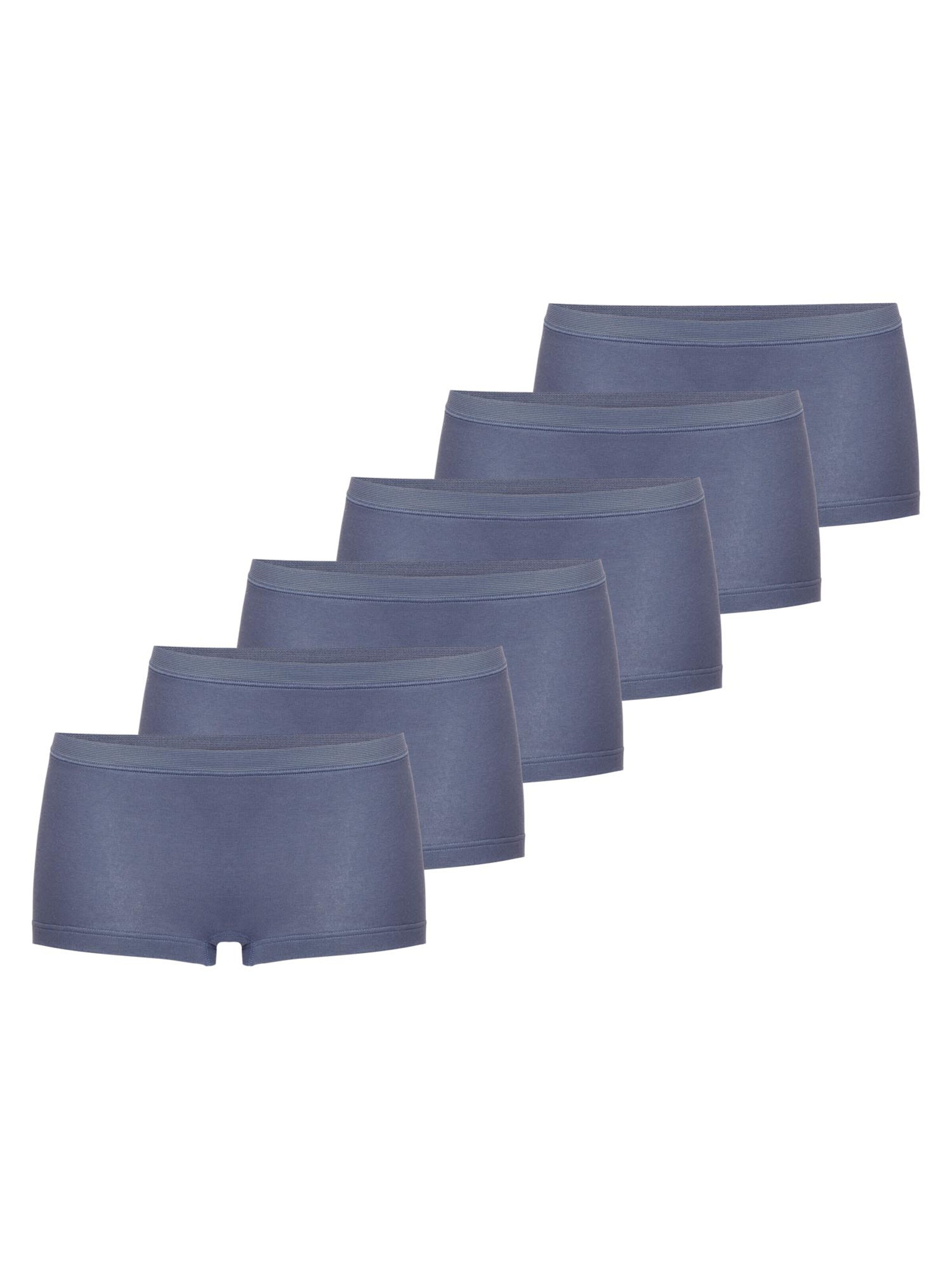 CON-TA Boyshorts 'Basic' in Blue: front