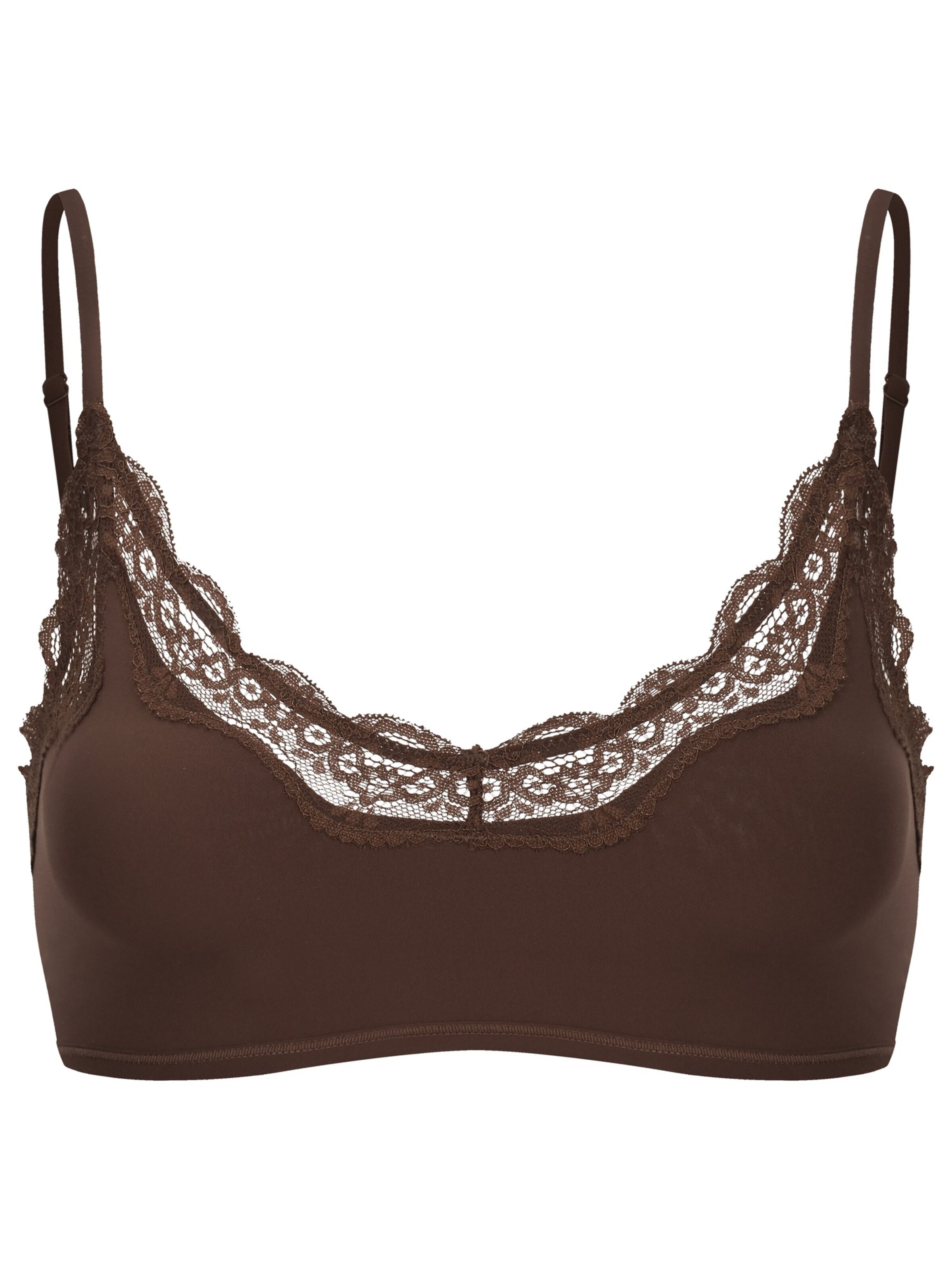 cfab Behå 'Lace Bralette' i brun: framsida