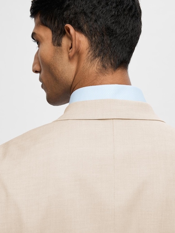 SELECTED HOMME Slim fit Ανδρικό σακάκι 'SLHCEDRIC' σε μπεζ
