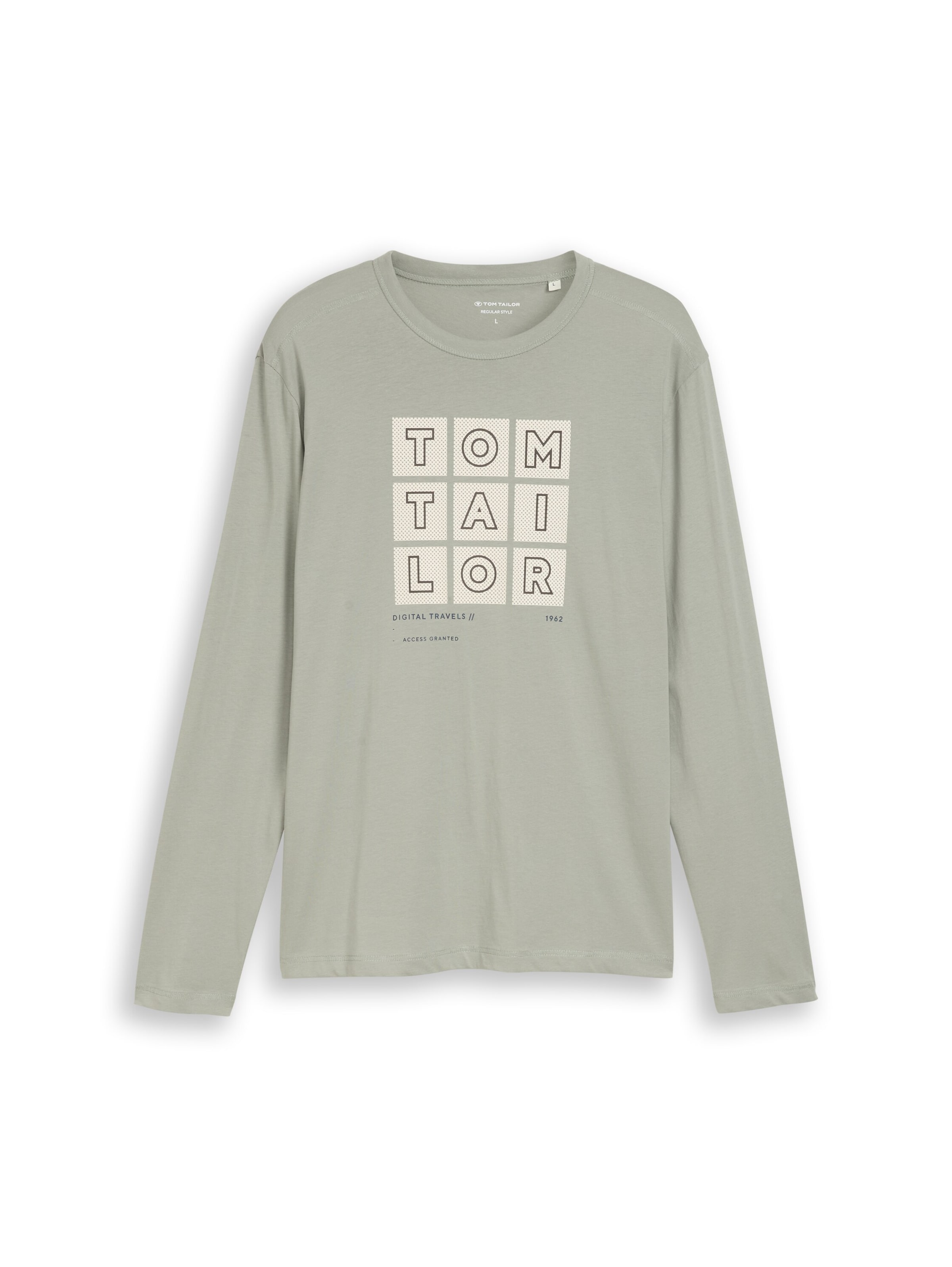 TOM TAILOR - Camiseta en verde: frente