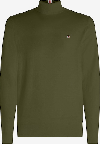 Pull-over TOMMY HILFIGER en vert : devant