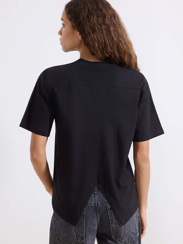 juoda Trendyol Marškinėliai