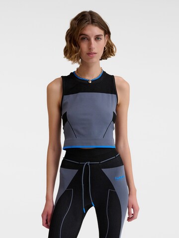 Hummel - Top deportivo en gris: frente